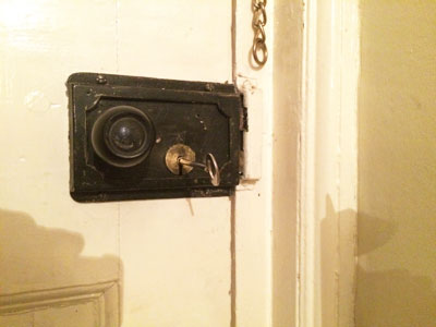 18th Century Lock Fitted To Door